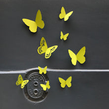 Charger l'image dans la galerie, Kit de papillons Siméon en papier vert PliPapierCiseaux - idée décoration