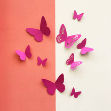 Charger l&#39;image dans la galerie, Kit de papillons Siméon en papier rose PliPapierCiseaux - idée décoration